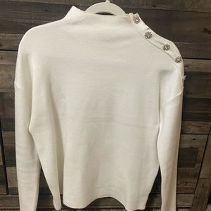 Small size White sweater Tahari brand